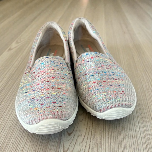 Skechers Women's Reggae Fest-Wicker Loafer Flat slip on size 7 - Picture 4 of 5